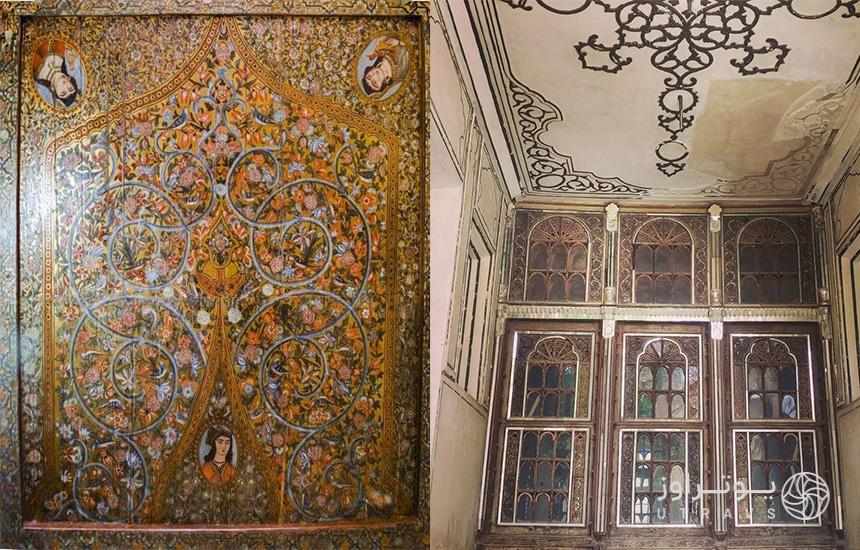 جزئیات خانه نصیرالملک در شیراز